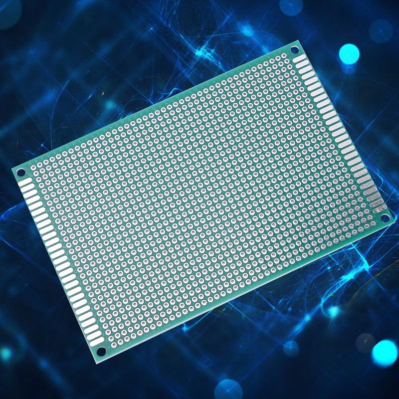 10 قطع 8x12 سم لوحة دوائر كهربائية مزدوجة الجانب PCB لوح خبز مغطى بالقصدير - Image 5