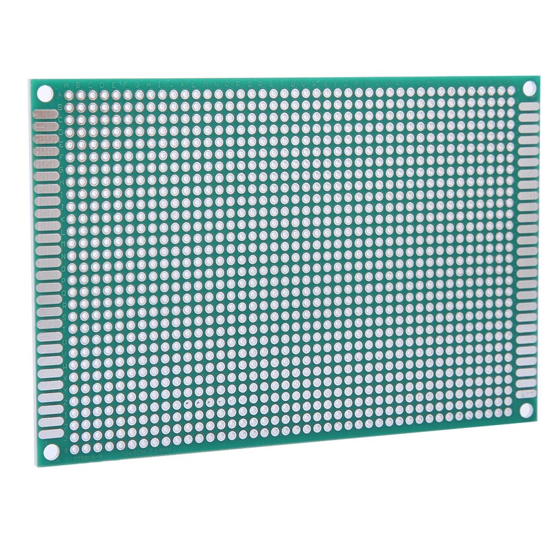 10 قطع 8x12 سم لوحة دوائر كهربائية مزدوجة الجانب PCB لوح خبز مغطى بالقصدير - Image 4
