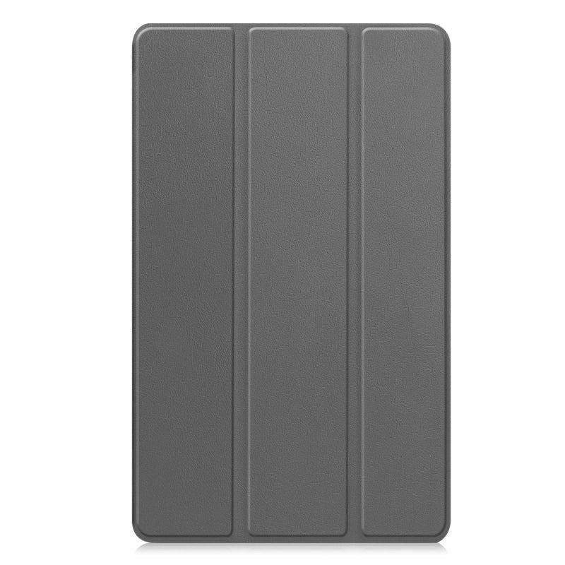 erorex For Honor Pad X7 2025 Custer Texture 3-Fold Holder Leather Smart Tablet Case(Grey) - Image 2