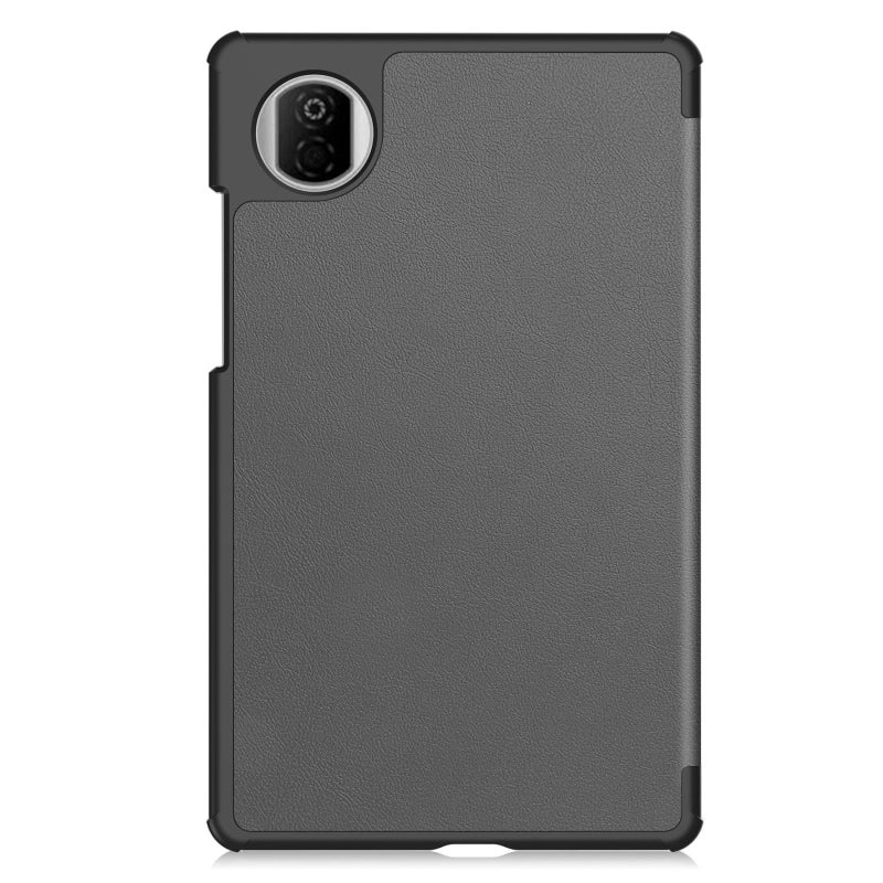 erorex For Honor Pad X7 2025 Custer Texture 3-Fold Holder Leather Smart Tablet Case(Grey) - Image 3