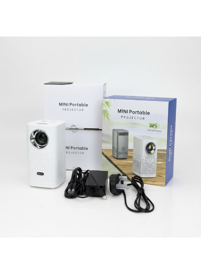 Colors Mini Portable LED Projector with Remote Control, 1080P Supported, UK Power Adapter - Image 5