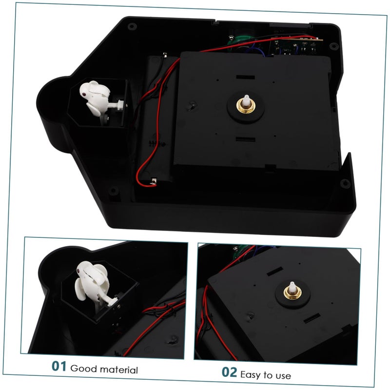 Quartz Clock Mechanism Replacement Kit Silent Battery Operated Vintage Wall Clock Repair Parts - Image 4