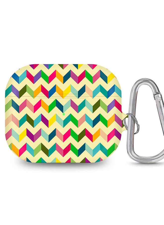 Stylizedd - StylePods Case for Airpods 3rd Gen Case With Anti-Lost Keychain - Happy Chevy - Image 1
