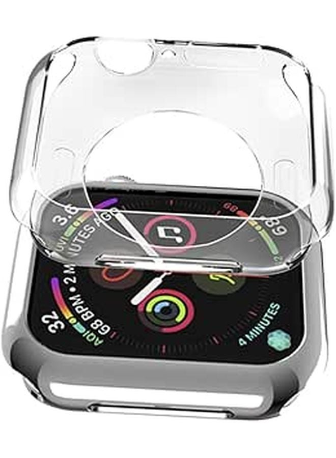 Transparent TPU Frame Protector Case Compatible with Charging and Band Swaps Lightweight Anti Scratch - Image 1