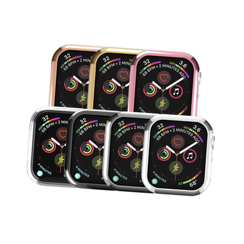 Transparent TPU Frame Protector Case Compatible with Charging and Band Swaps Lightweight Anti Scratch - Image 5