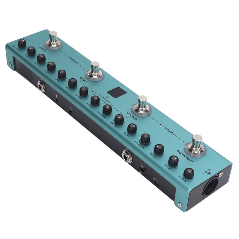 Digital Electric Guitar Effector Multi Effects Pedal Processor with 36 Editable Presets Reverb Delay MOD AMP - Image 4