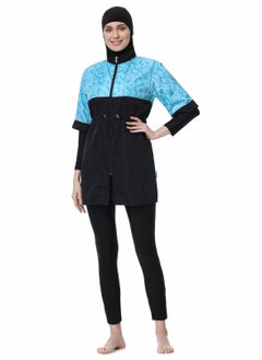 Blue and Black