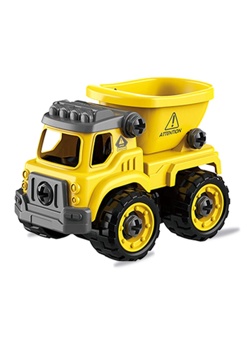 Little Story Kids Toy Assembled Wisdom Cars - Set of 12 - Yellow  - Image 3