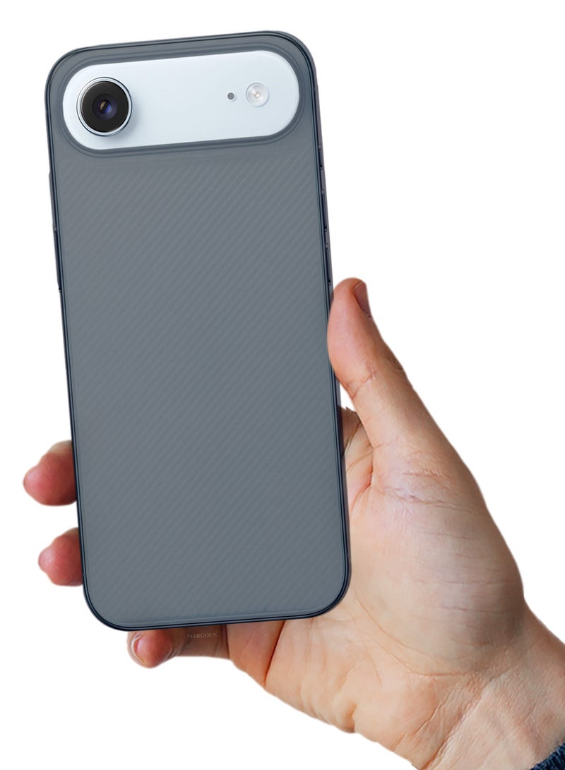 CATANES Case Cover for iPhone 17 Air - Sturdy Durable Ultra-Thin Case - Air Skin Line Design Transparent Back Cover - Drop Protection Cover  - Midnight Blue - Image 4