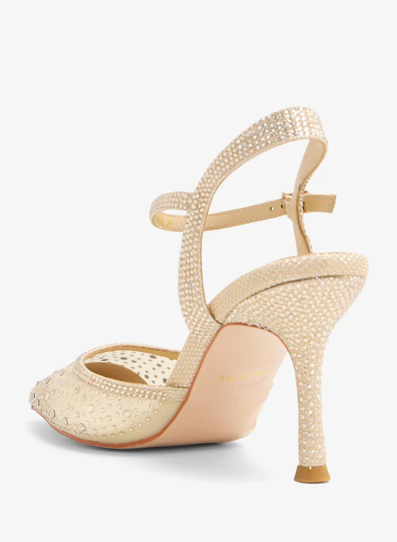 لوريان Jeena - Crystal  pumps Ankle Strap