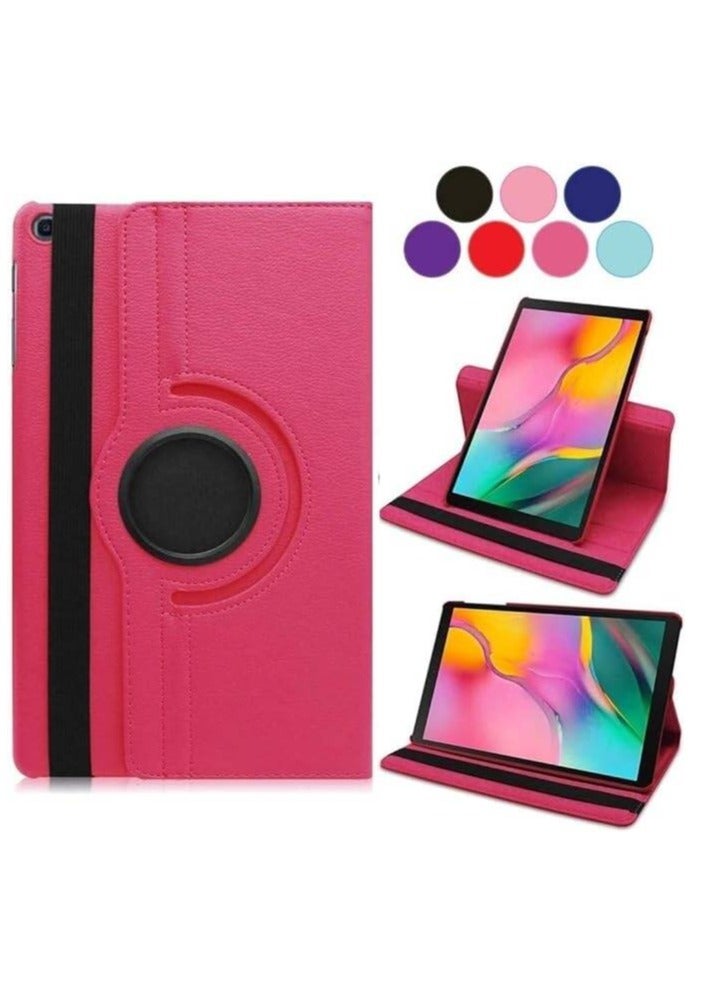 DUSALA 360 Degree Rotating Stand Auto Sleep Wake Folio Leather Smart Cover for Samsung Galaxy Tab S6 Lite 10.4" 2020 Tablet - Image 2