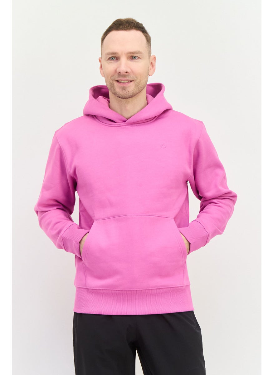 adidas Originals Men Sportswear Fit Long Sleeve Outdoor Sweatshirt, Violet  - Image 1