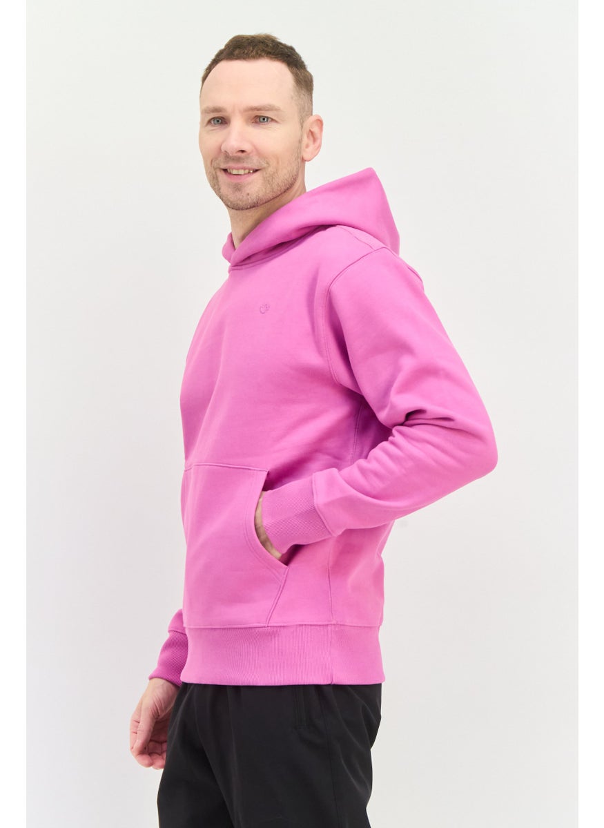 adidas Originals Men Sportswear Fit Long Sleeve Outdoor Sweatshirt, Violet  - Image 2