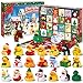 ANGGIKO 2025 Advent Calendar Christmas Rubber Ducks 24 Days Ducks Countdown Gift for Kids Boys Girls Christmas Goodie Bag Stuffers Party Favor Gifts for Toddlers Rubber Ducky Bath Toys Baby Showers - Image 3