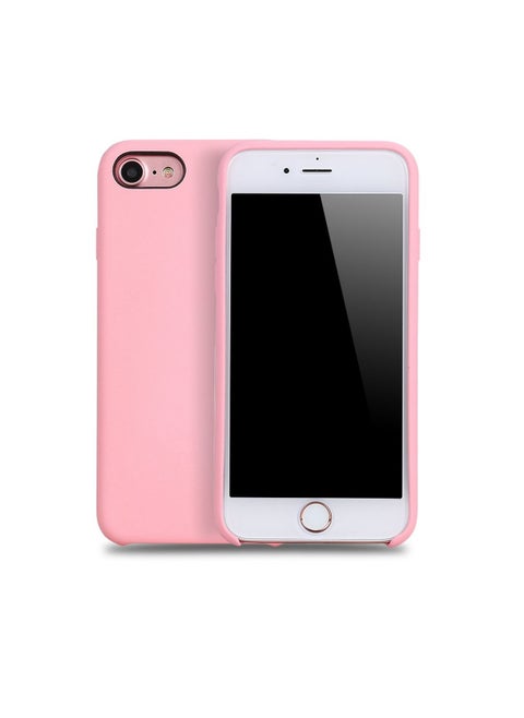 Silicone Soft Back Cover Case for Apple iPhone 7/8P( Pink)