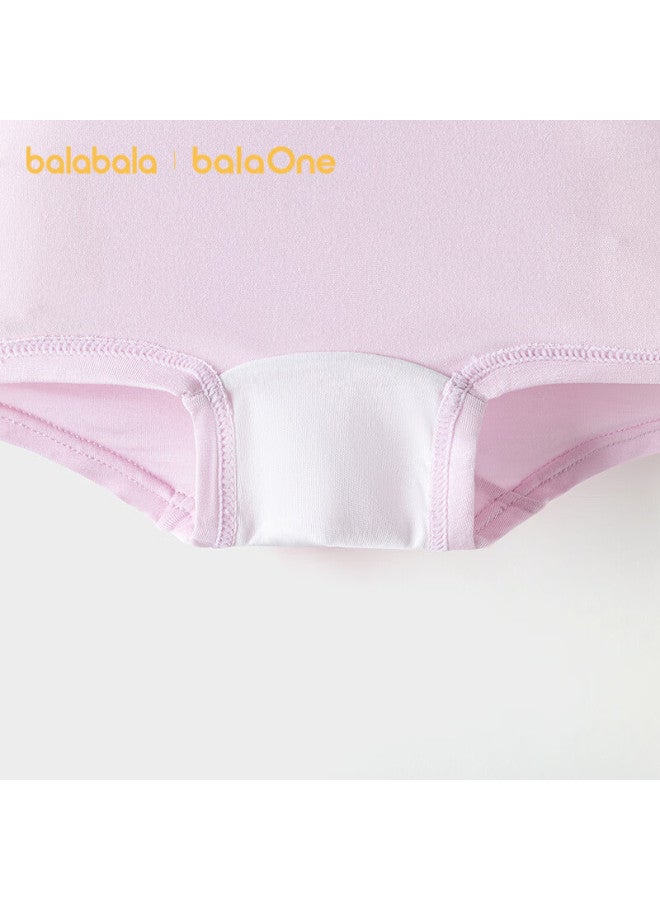 Balabala Kids Underwear Boys Boxer Briefs Girls Anti-exposure Modal Shorts 4-pack Comfortable Skin-friendly - Image 2