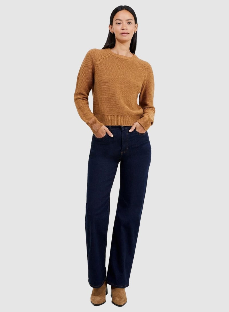 فرنش كونكشن ليلي موزارت سترة بياقة مستديرة - Image 1