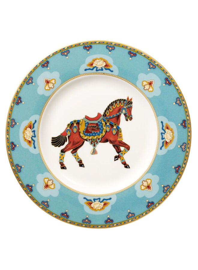 Villeroy & Boch 6-Piece Samarkand Aquamarin Breakfast Plate Set