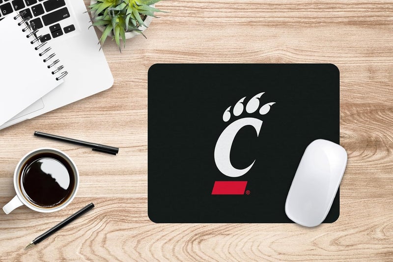 OTM Essentials Mouse Pad, Fabric, University of Cincinnati Standard/Floral Pink - Image 2