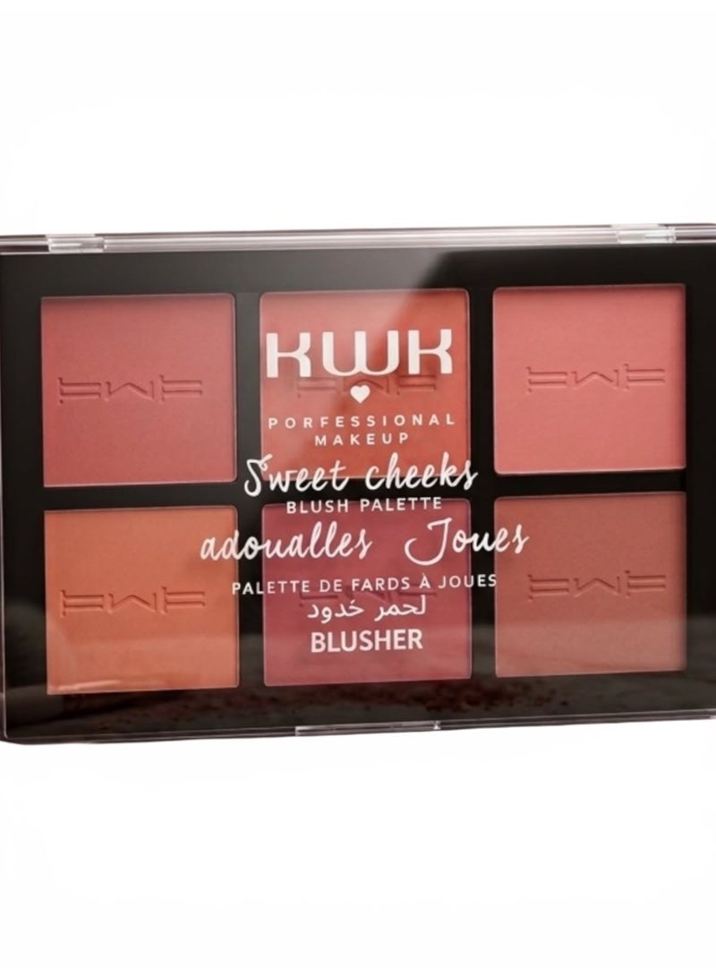 kwk BLUSH PALETTE 6COLOR - Image 1