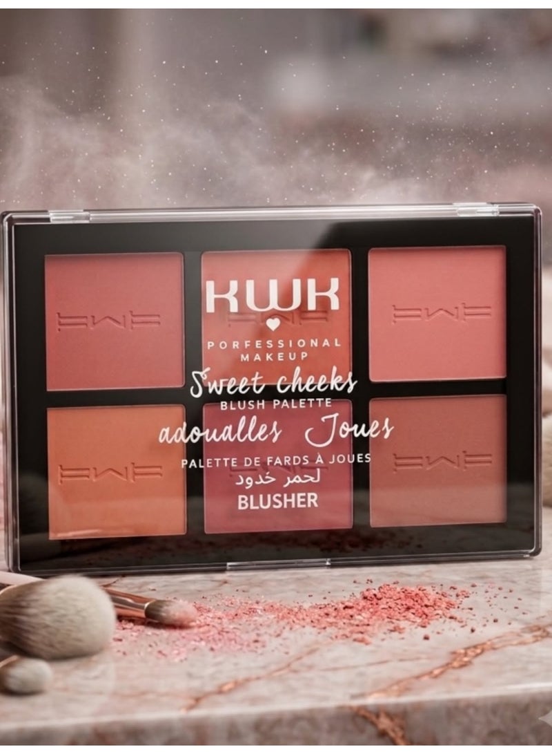 kwk BLUSH PALETTE 6COLOR - Image 2