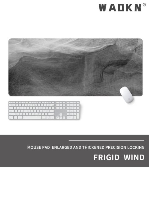 E-Sports Mouse Pad, Large Size Natural Rubber Mouse Pad, Large Lock Edge Computer Shop Table Mat