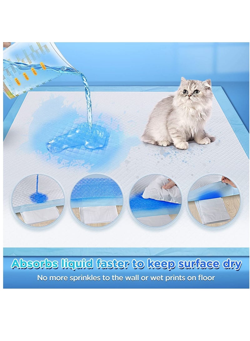 vsell24 Extra Large Thicken Ultra Absorbent Dog Pee Pads Disposable Potty Training Puppy Pads For Pets with 6 Highly Absorbent Layers 60X90Cm Each Pack 40PCs - Image 2