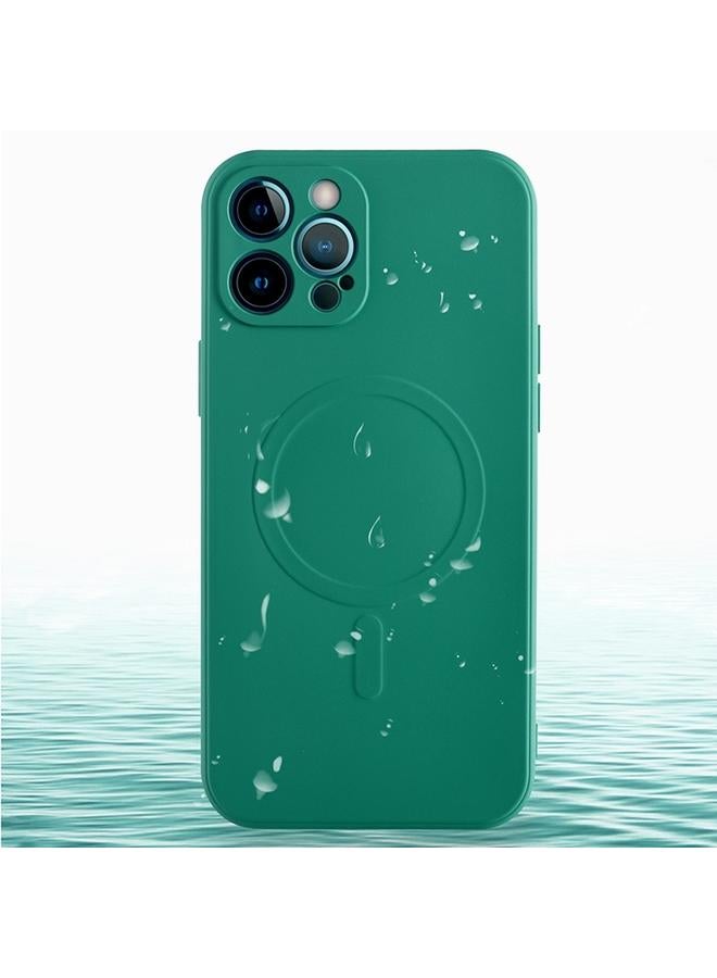 S-TOP Case For iPhone 12 Pro Liquid Silicone Full Coverage Magsafe Phone Case - Image 3