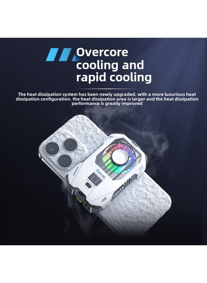 Mobile Phone Radiator Back Clip X136 Live Dedicated Tremolo Explosion Game Outdoor Dedicated-Color:X136a (battery Type)  - Image 2