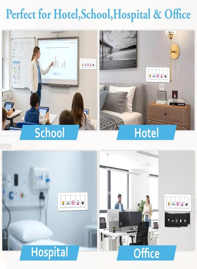 GLUN 600 Luxury Switch Board Stickers (60+ Designs), Premium Vinyl Decorative Switch Stickers for Home, Self Adhesive, Waterproof & Removable - Image 5