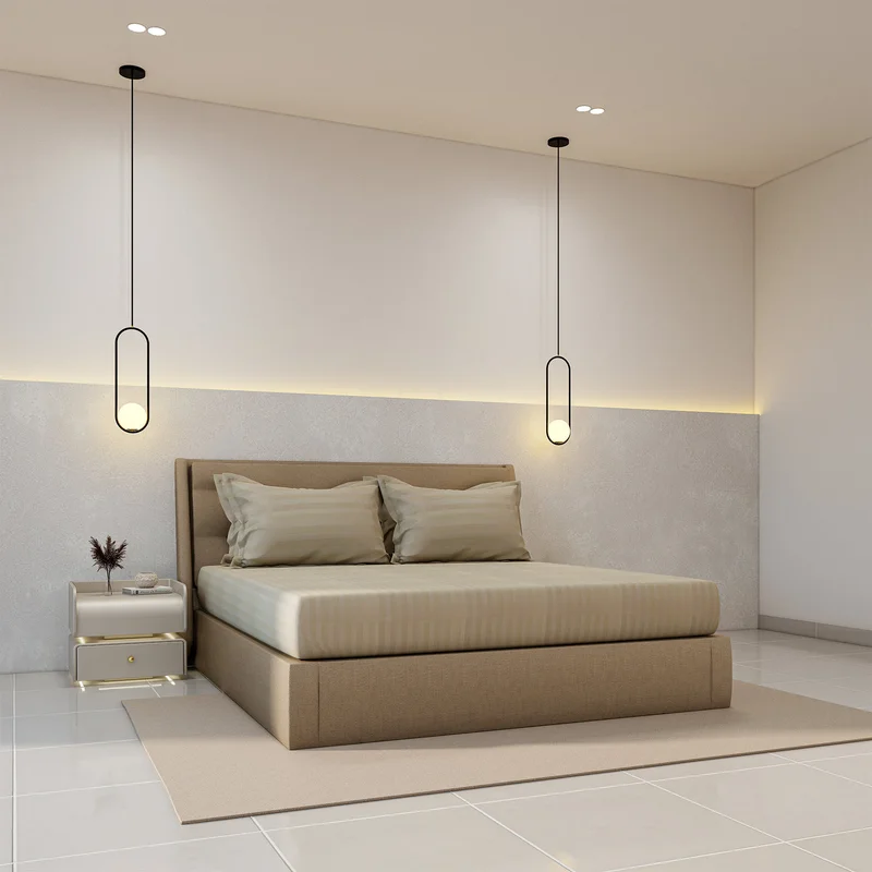 يسكن Luxurious 300 Thread Count Bamboo  Sateen Wide Stripe Fitted Sheet