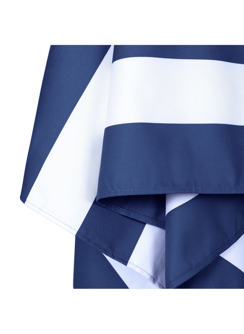 Dock & Bay Dock & Bay Beach Towel, Super Absorbent, Quick Dry, Sand Free, Compact & Lightweight, 100% Recycled Materials, Includes bag - Large (160x90cm) - WHITSUNDAY BLUE  - Image 2