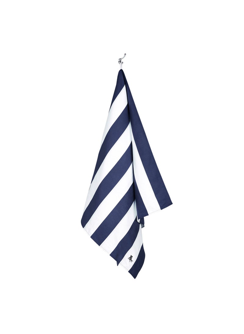 Dock & Bay Dock & Bay Beach Towel, Super Absorbent, Quick Dry, Sand Free, Compact & Lightweight, 100% Recycled Materials, Includes bag - Large (160x90cm) - WHITSUNDAY BLUE  - Image 3
