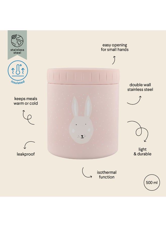 Trixie Double Wall Insulated Food Jar - 500ml - Mrs. Rabbit - Image 3