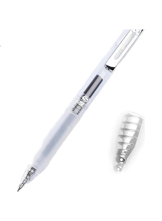 M.G Chenguang (M&G) Stationery Xiaobawang Retractable Gel Pen, Student 0.5Mm Red Pen, Signature Pen, Reinforced 668 Full Needle Tube, Exam-Specific Pen, High Aesthetic Value, Red, 12 Pieces, Agpk4901C - Image 2