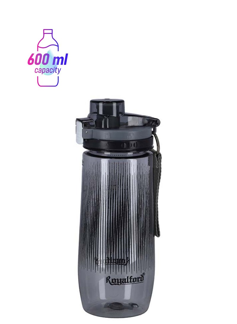 Royalford Water Bottle Grey 600ml - Image 1