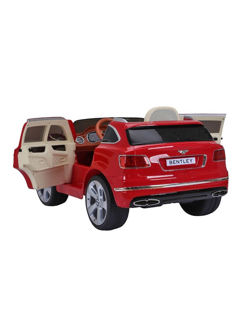 FACTUAL TOYS BENTLEY LICENSED BENTAYGA RIDE-ON 12V - RED  - Image 3