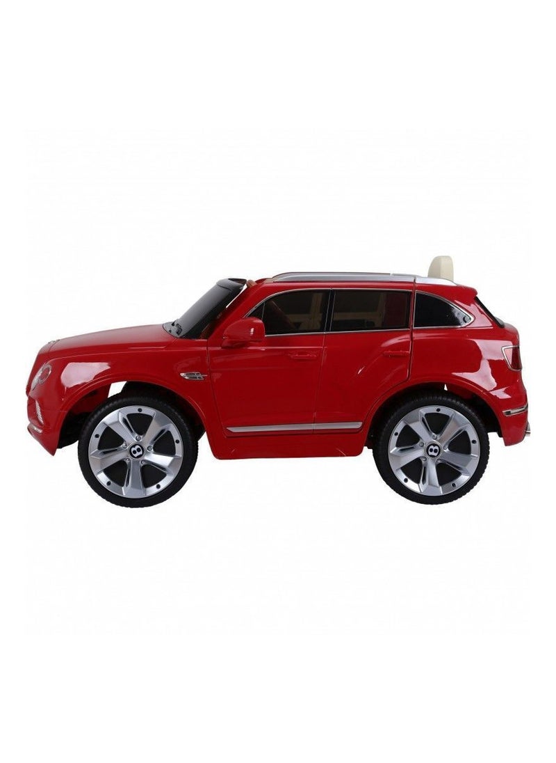 FACTUAL TOYS BENTLEY LICENSED BENTAYGA RIDE-ON 12V - RED  - Image 4