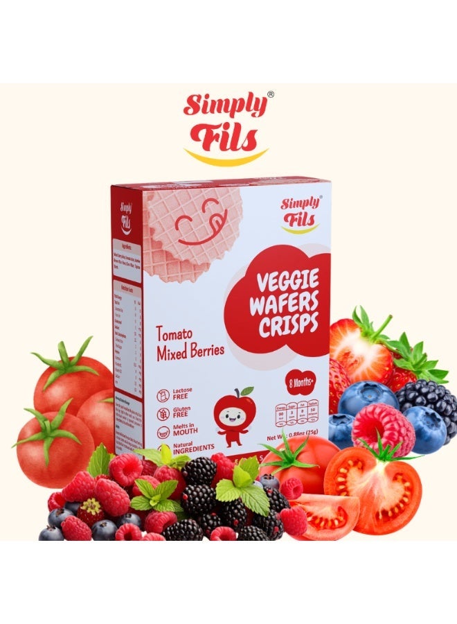 Simply Fils رقائق الخضار بنكهة الطماطم والتوت المختلط - Image 2