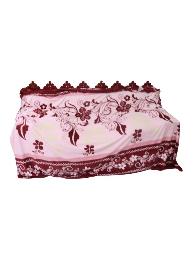 SMART HOME Light, soft and warm winter blanket with a comfortable silky feel, double bed blanket measuring 220X240 cm and weighing 1.8 kg, super soft double layer blanket made of high quality materials - Image 5