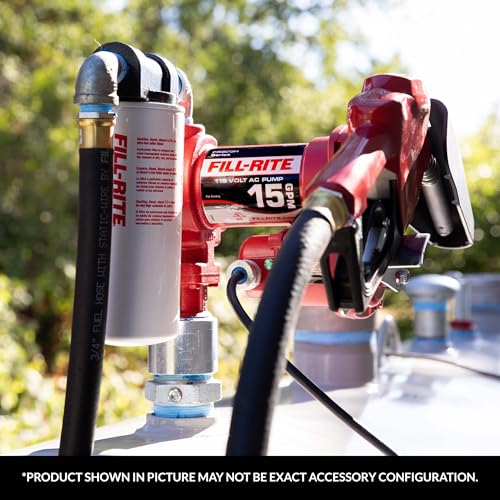 FILL RITE مجموعة فلتر الجسيمات 10 ميكرون 18 جالون في الدقيقة 1200KTF7018 من فيل رايت - Image 5