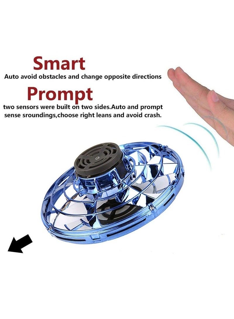 HAVEN Flying Spinner, Flying Fidget Spinner with LED Lights, Kids Drone Flying Spinner, Mini Drone with USB Rechargeable for Fun Indoor Outdoor - Image 4