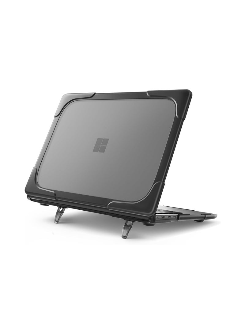 عام غطاء متوافق مع Microsoft Surface Laptop 7 13.8 بوصة 2024 (الموديل: 2036)، غطاء متين مع حامل قابل للطي - غطاء مقاوم للصدمات ومتين. - Image 1