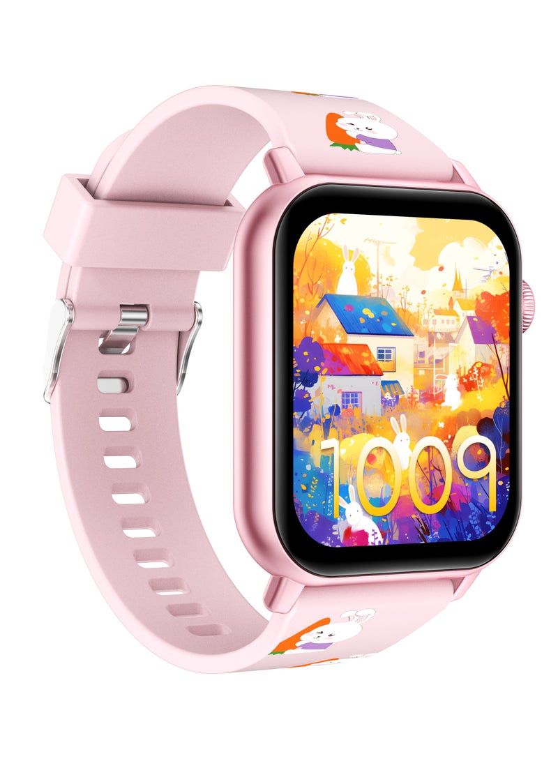 NEXORX Kids Smart Watch with Games & Camera | Best Gift for Boys & Girls | Easy Touch Screen | NEXORX KiddoTime (Pink) - Image 1