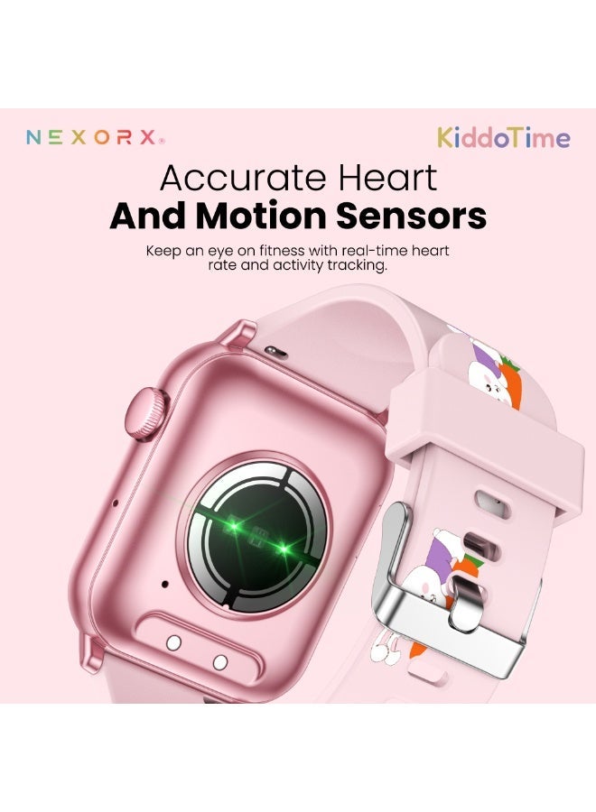 NEXORX Kids Smart Watch with Games & Camera | Best Gift for Boys & Girls | Easy Touch Screen | NEXORX KiddoTime (Pink) - Image 4