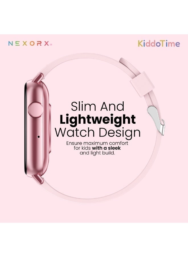 NEXORX Kids Smart Watch with Games & Camera | Best Gift for Boys & Girls | Easy Touch Screen | NEXORX KiddoTime (Pink) - Image 2