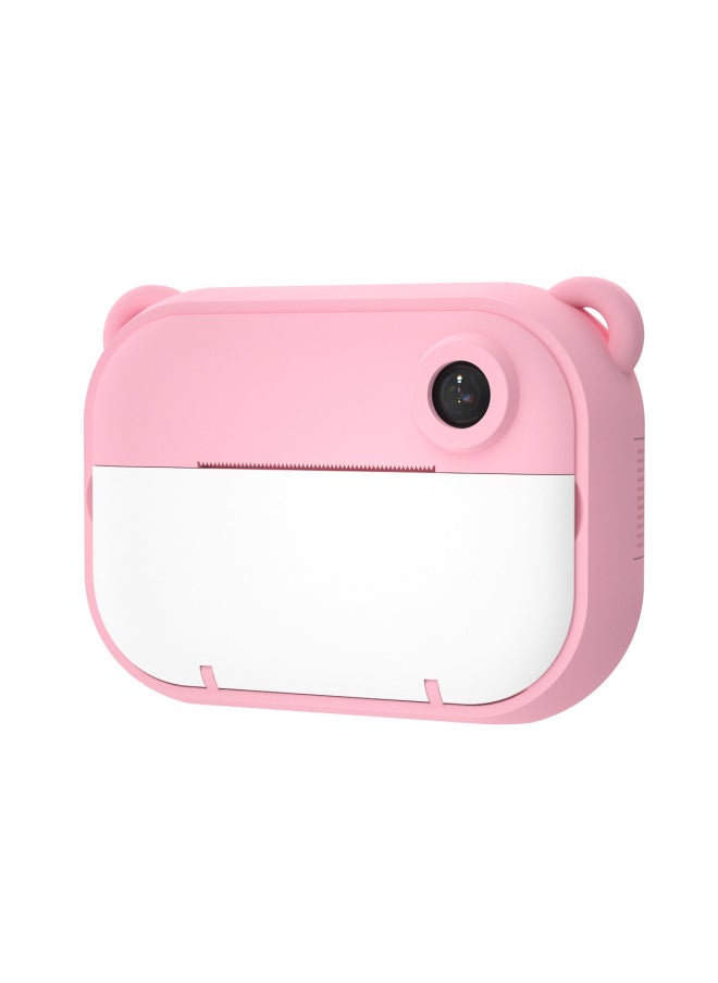 Generic - Children Polaroid Print Digital Camera Mini SLR Dual Lens Sports Photography Camera Toy-Color:Printer (Fawn) Wifi - Image 1
