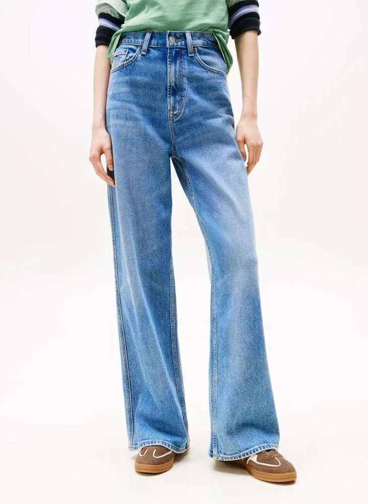 High Rise Wide Leg Jeans