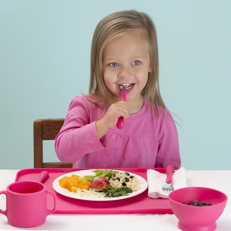 green sprouts Learning Cup, Pink, 12 Months+ - Image 3