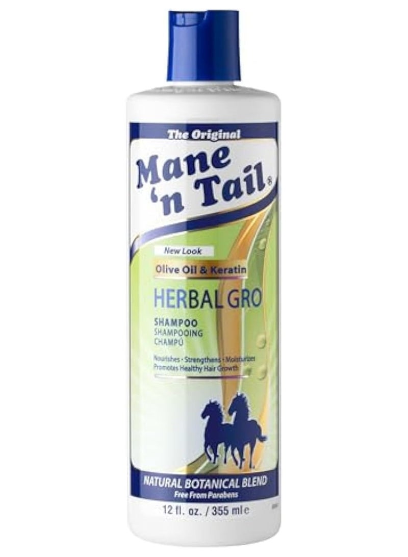 Mane 'n Tail Herbal Grow Shampoo, 355 ml